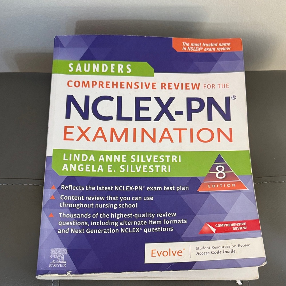 Comprehensive Review for the NCLEX-PN Examination - Green/Blue Cover